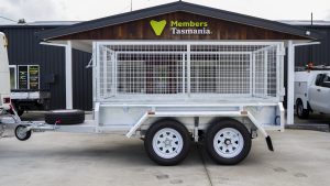 Tandem Cage Box Trailer 8x5