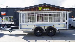 Tandem Cage Box Trailer 10x5