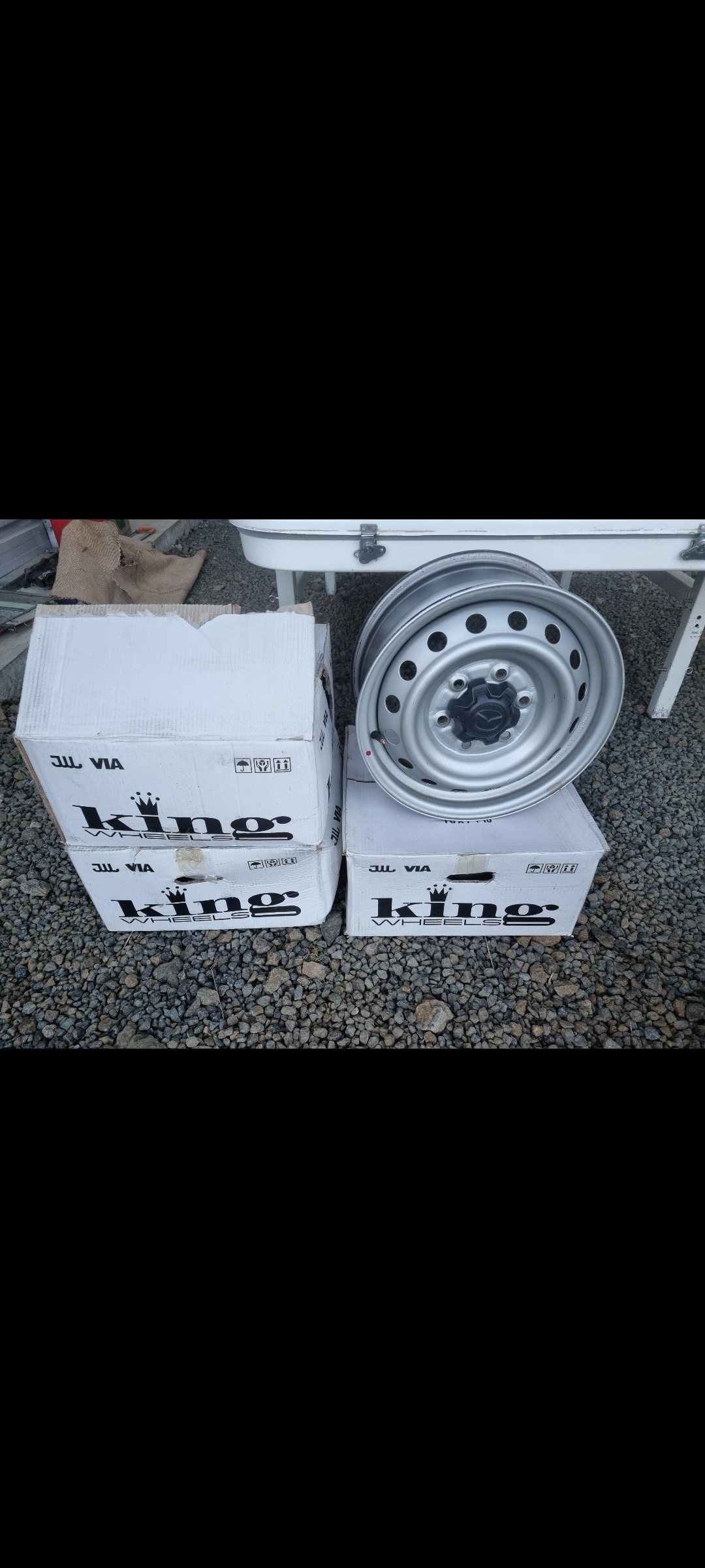 2015 Mazda BT50 Steel Wheels