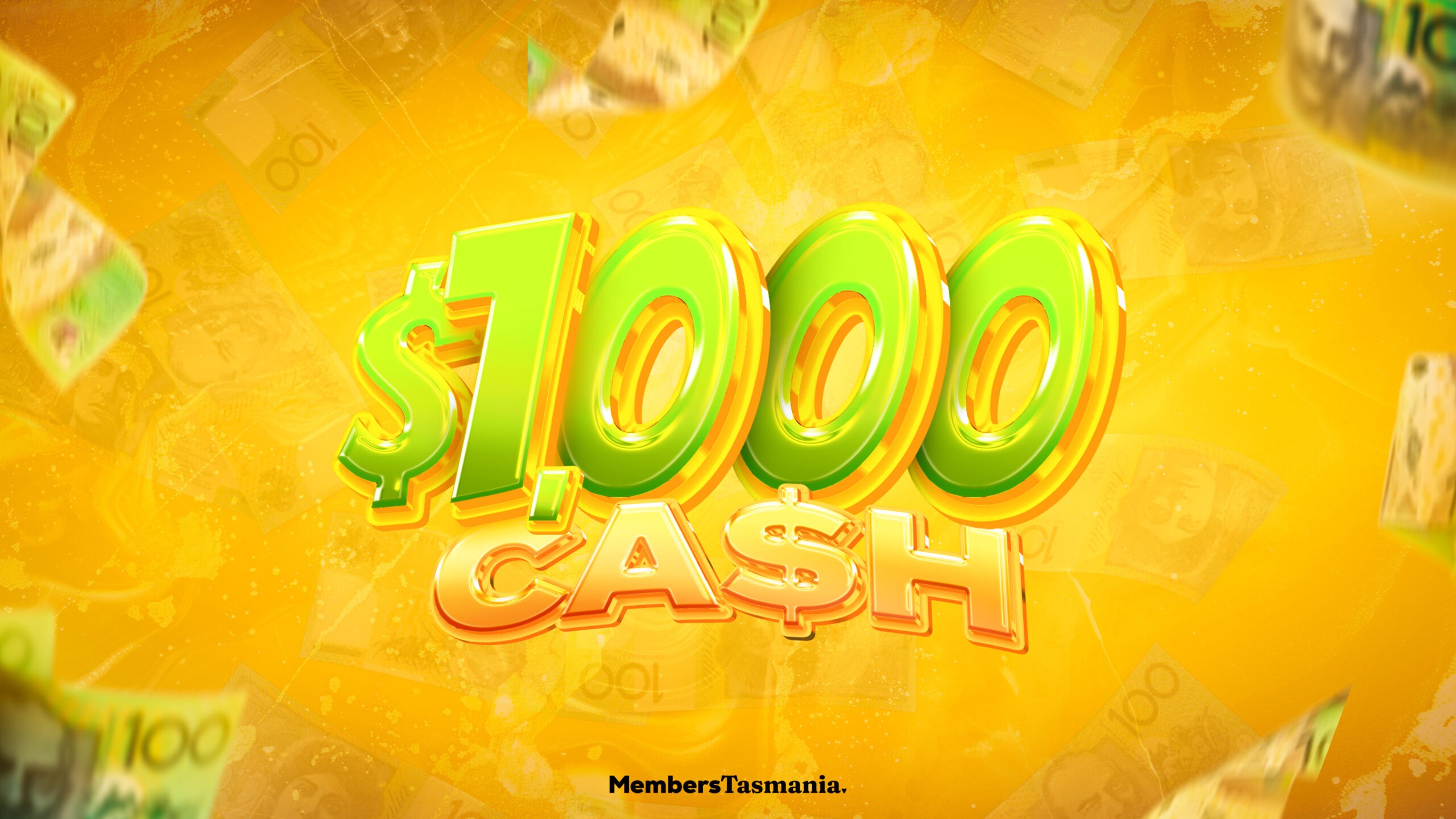 5 x $1,000 Cash Winners