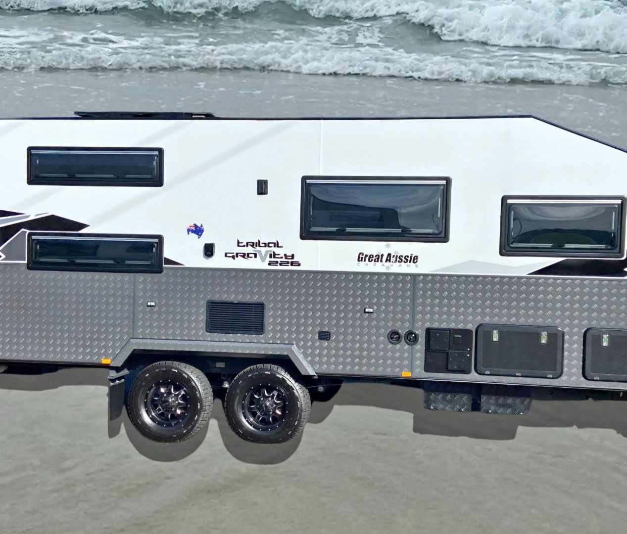 2023 Great Aussie Caravan Family Quad bunk