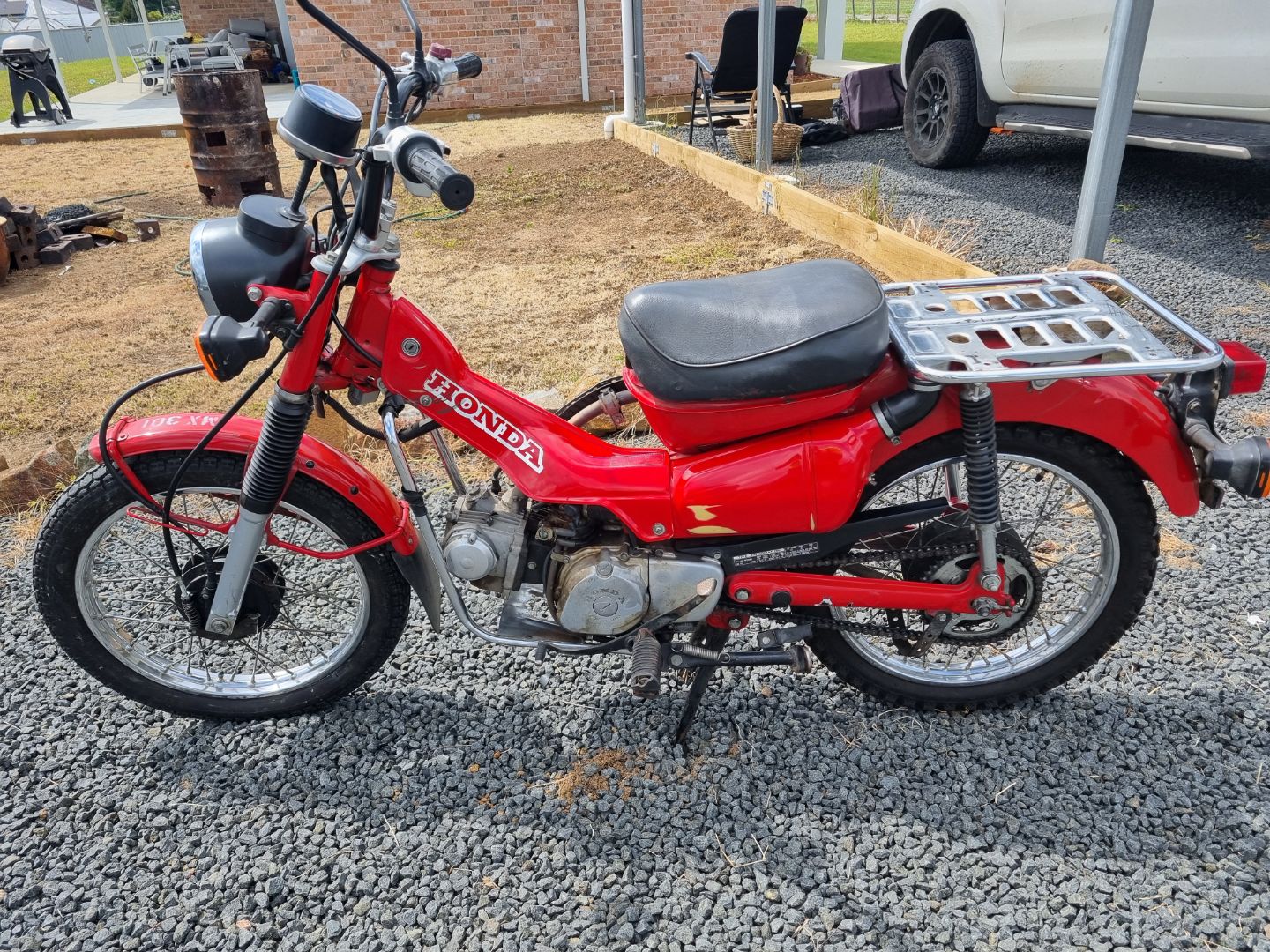 2002 Honda CT110 Postie Bike