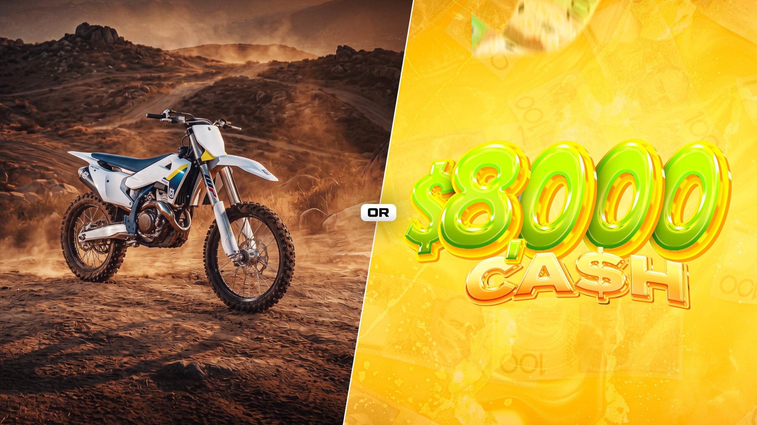 Brand New 2025 Husqvarna FC450 4 Stroke or $8,000