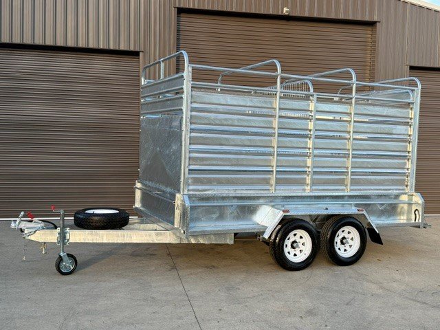 2026 Galvanized Livestock Trailer 12x6 3500Kg Gvm
