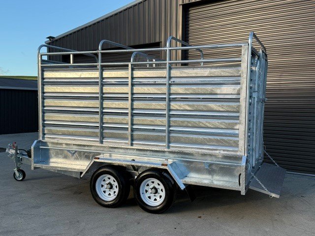 2026 Galvanized Livestock Trailer 12x6 3500Kg Gvm