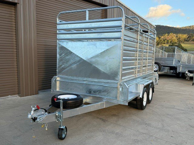 2026 Galvanized Livestock Trailer 12x6 3500Kg Gvm
