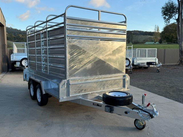 2026 Galvanized Livestock Trailer 12x6 3500Kg Gvm