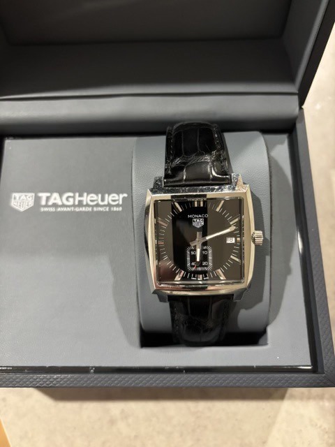 TAG Heure Monaco Steel 37mm Watch