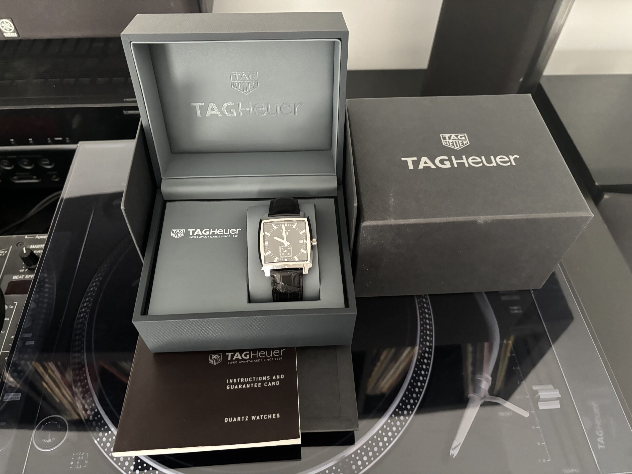 TAG Heure Monaco Steel 37mm Watch