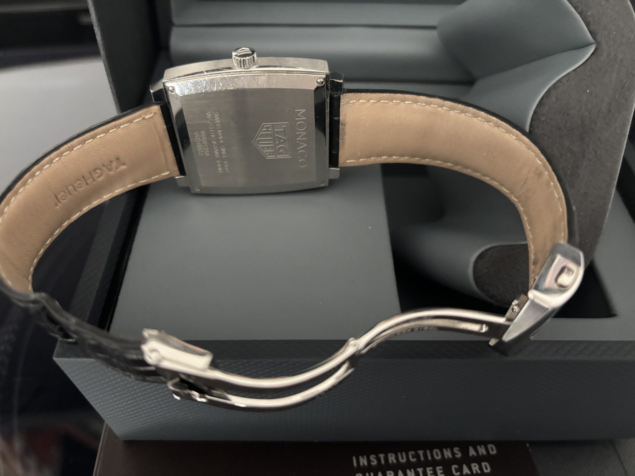 TAG Heure Monaco Steel 37mm Watch