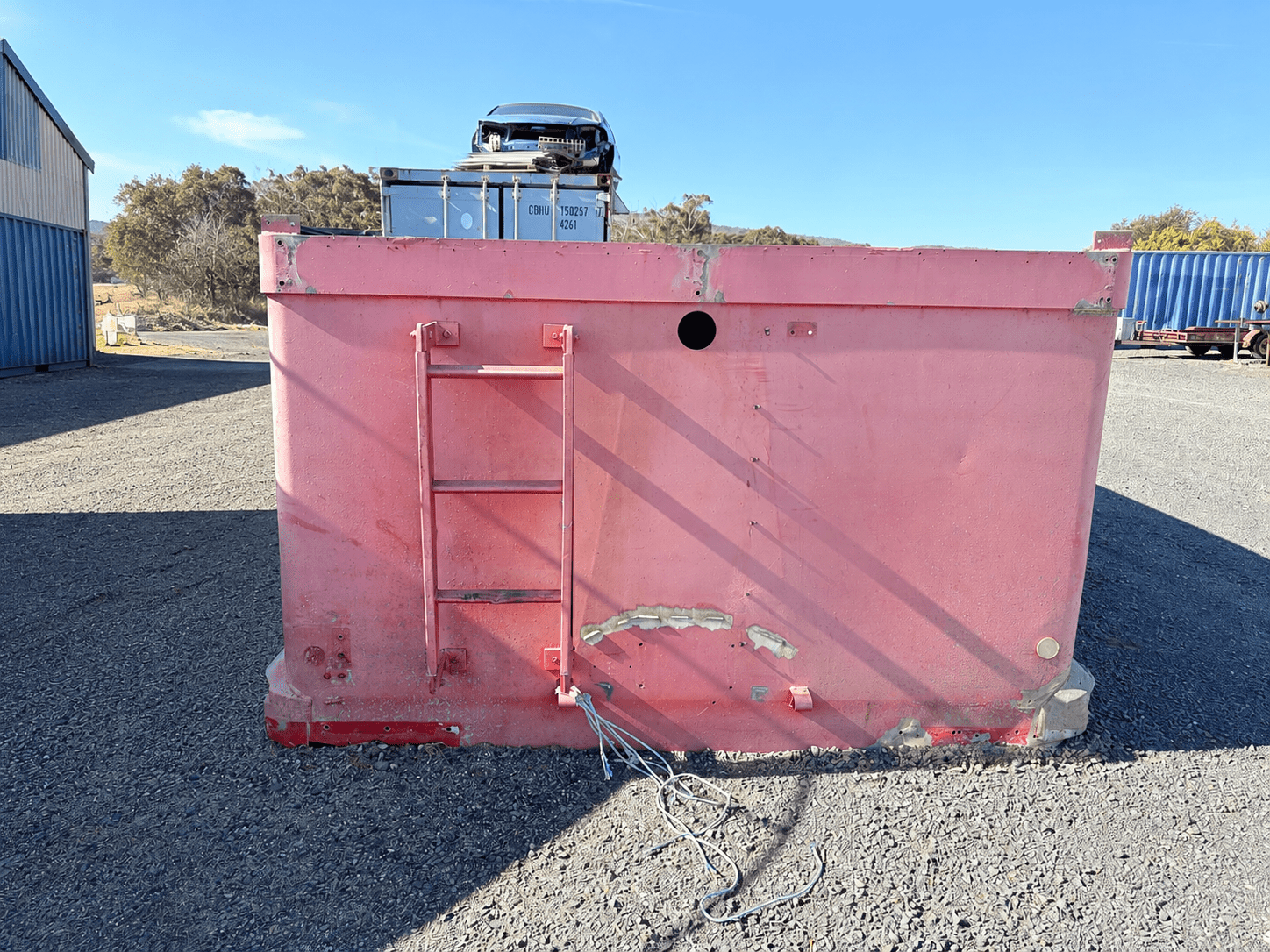 10 Yard Aluminium Truck Tray with Hot Mix