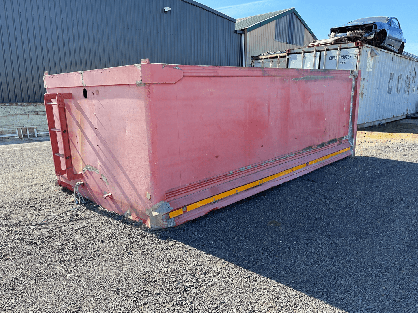 10 Yard Aluminium Truck Tray with Hot Mix