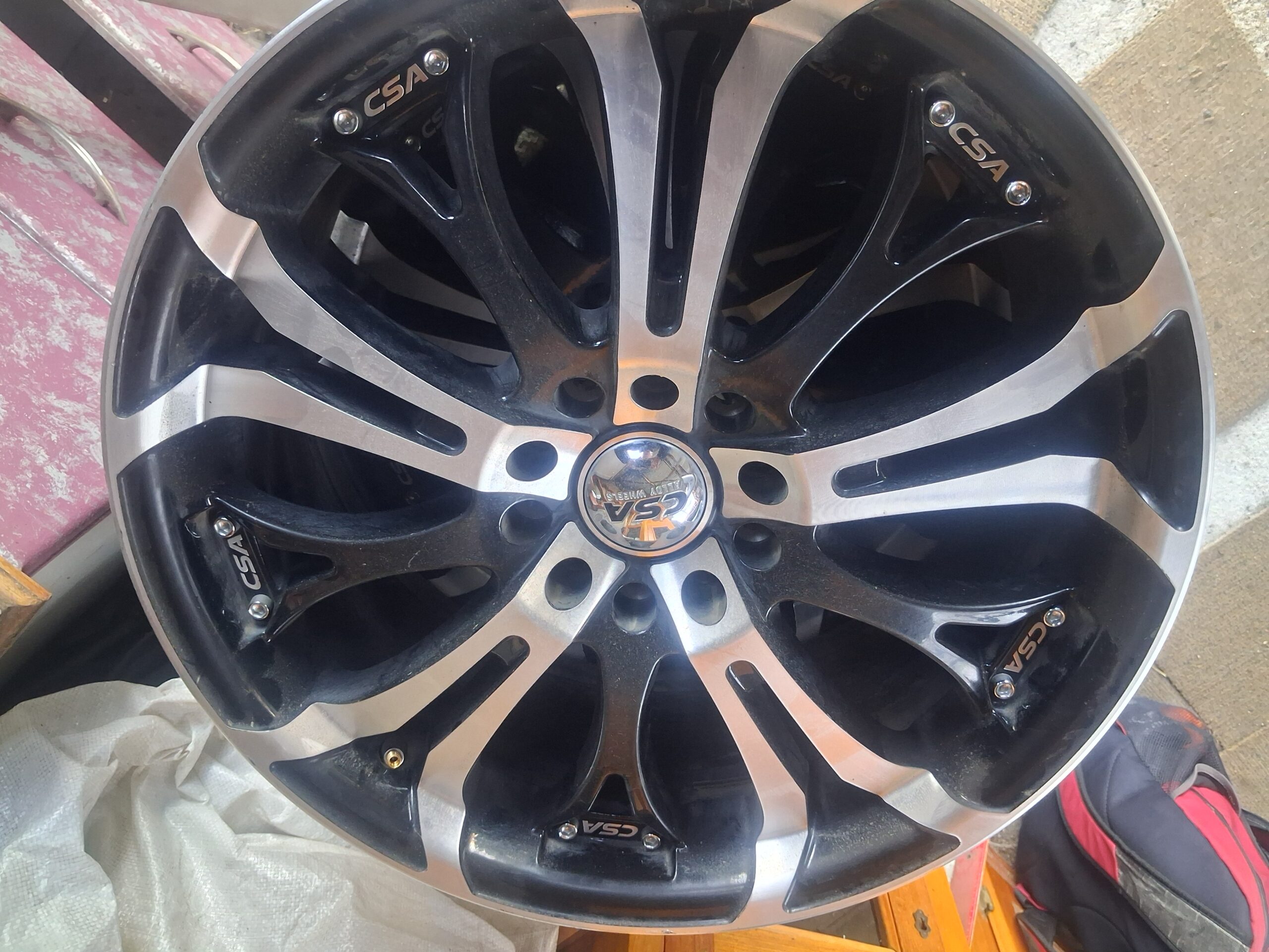 4 x Csa rims 18.8 inch 5/114.3 offset +36
