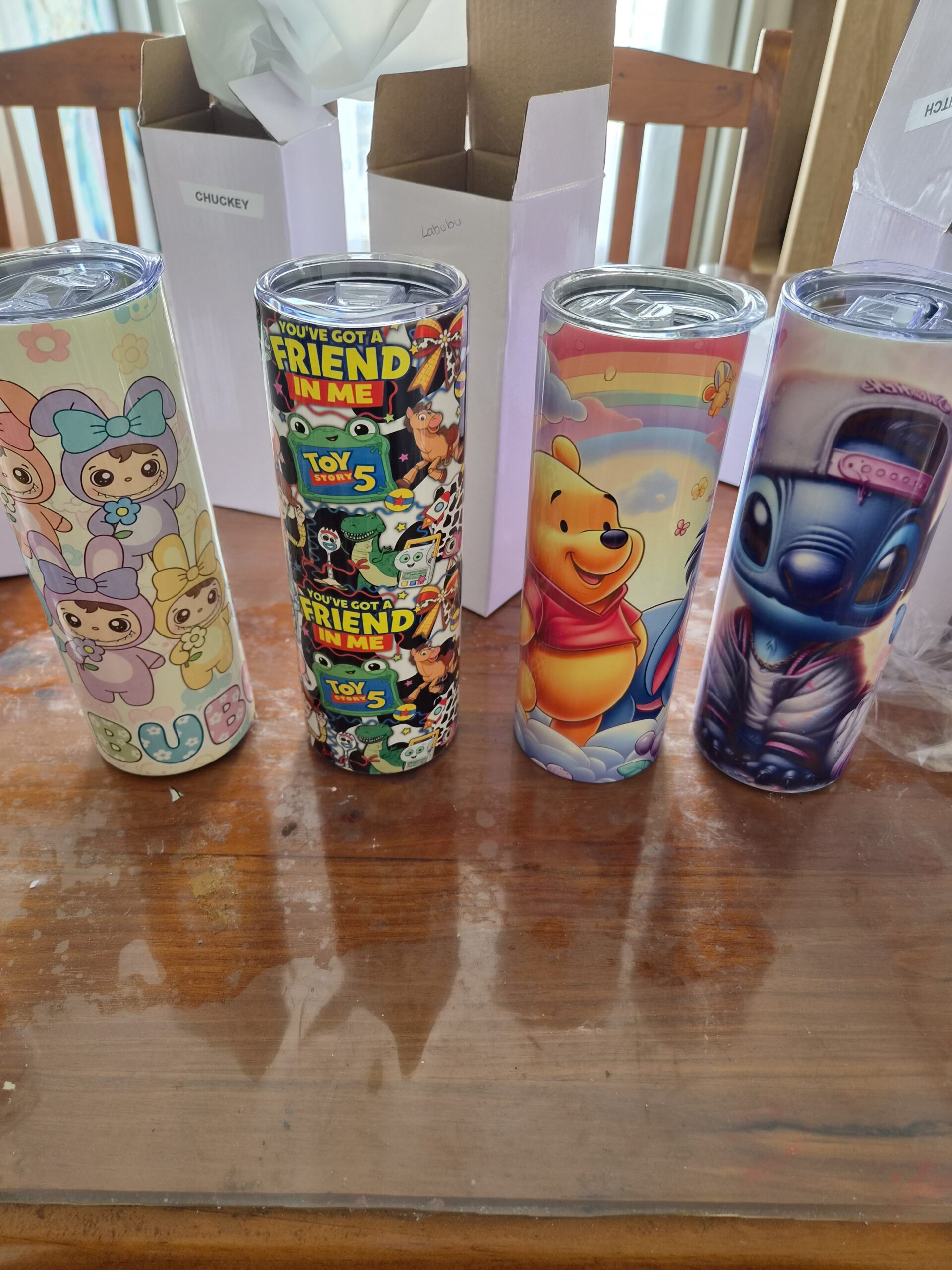 Custom tumblers