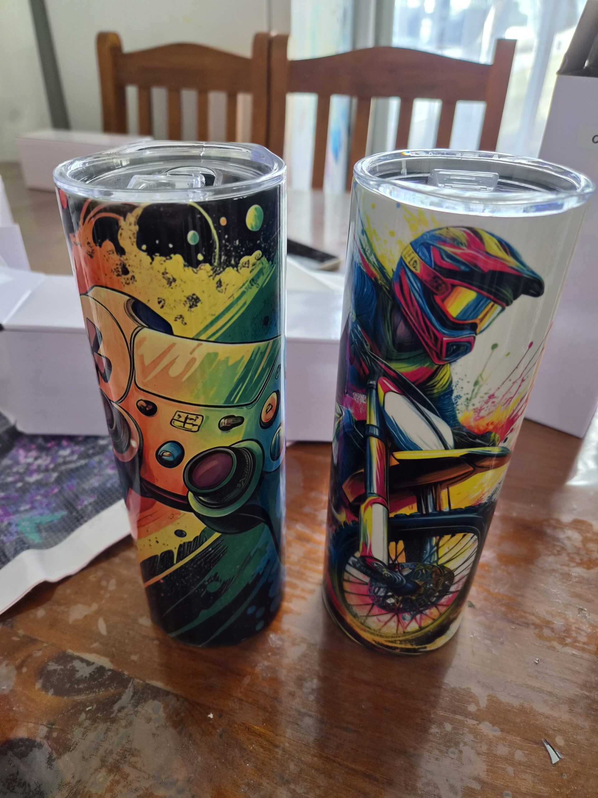 Custom tumblers