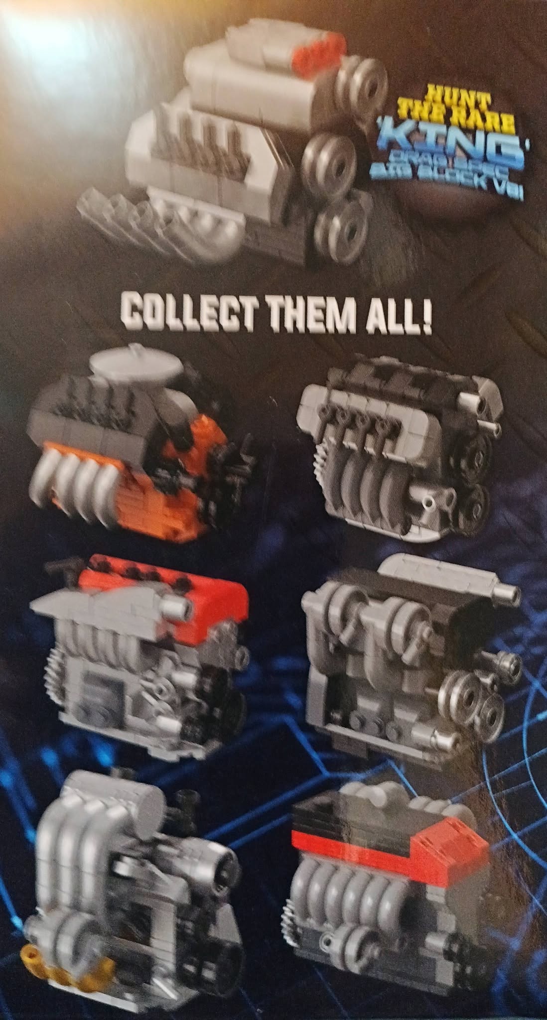 Repco – Engine great set – Contains 1 mystery engine build set – limited collection,